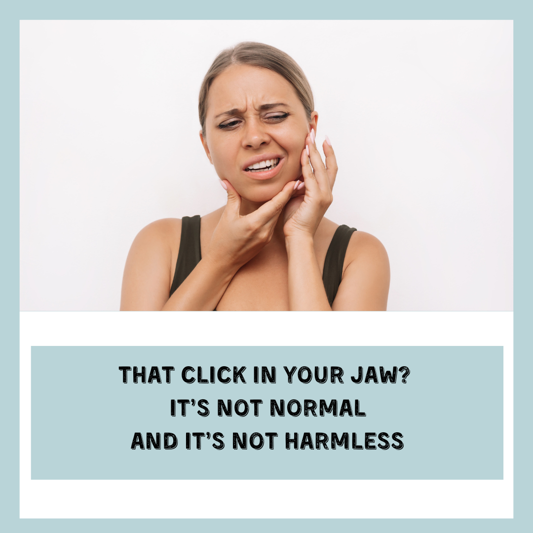 That Click In Your Jaw? It’s Not Normal, And It’s Not Harmless